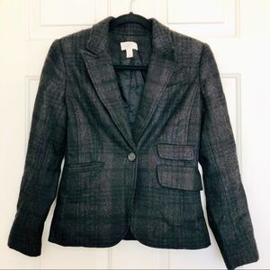 Ann Taylor Loft Petite wool blend blazer/ jacket.